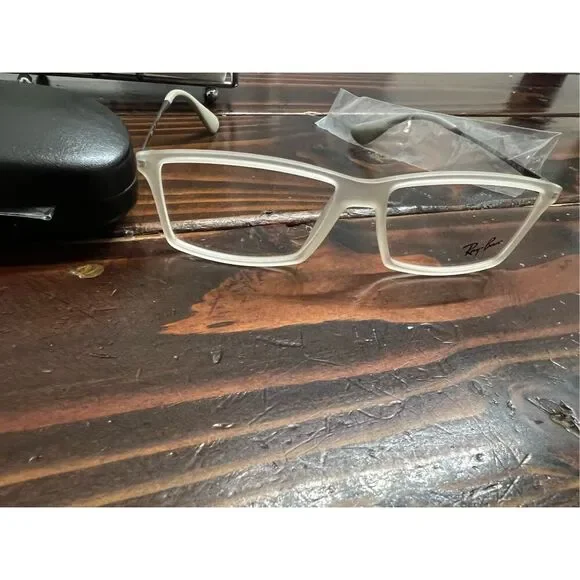 Ray Ban Matthew RB7021 5369 55014 140 Rectangle Eyeglass Frames w/Case